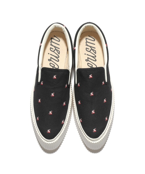 Undercoverism（アンダーカバイズム）の「UI2A4F01-1（スリッポン・メンズ・ホワイト/ブラック・MEDIUM/LARGE）」の10枚目の写真