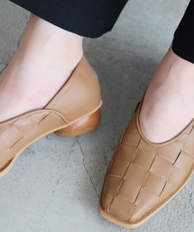 EVOL | 【EVOL】 メッシュスクエアパンプス IR9695(パンプス)