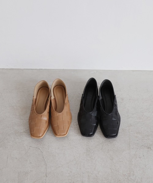 EVOL(イーボル)の「22SS新色【EVOL】 メッシュスクエアパンプス IR9695(パンプス・レディース・ブラック/ベージュ/アイボリー・22.5cm/23.5cm/24.5cm/23.0cm/24.0cm/25.0cm)」の9枚目の写真