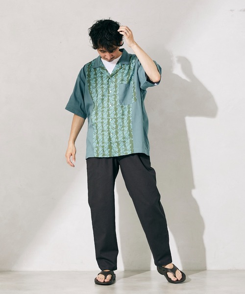 reyn spooner(レインスプーナー)の「【Reyn Spooner/レインスプーナー】別注 "Bowl" シャツ/アロハシャツ(シャツ/ブラウス・メンズ・ネイビー/ブルー/ベージュ/ブラック・LARGE/MEDIUM)」の14枚目の写真