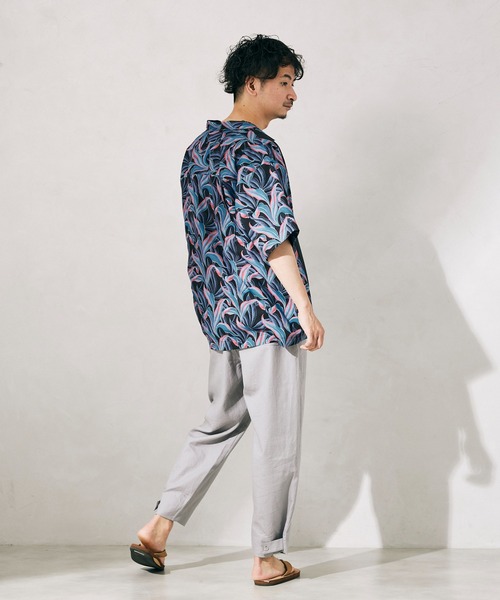 reyn spooner(レインスプーナー)の「【Reyn Spooner/レインスプーナー】別注 "Bowl" シャツ/アロハシャツ(シャツ/ブラウス・メンズ・ネイビー/ブルー/ベージュ/ブラック・LARGE/MEDIUM)」の17枚目の写真