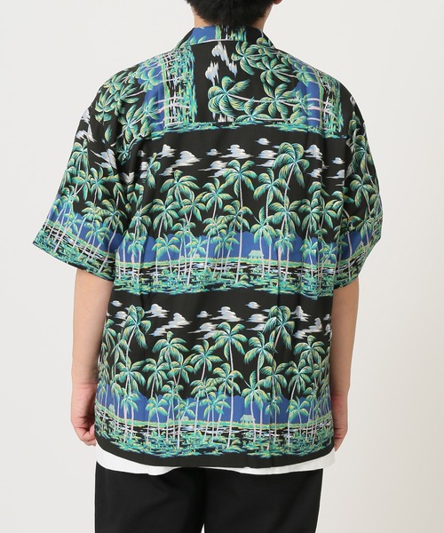 reyn spooner(レインスプーナー)の「【Reyn Spooner/レインスプーナー】別注 "Bowl" シャツ/アロハシャツ(シャツ/ブラウス・メンズ・ネイビー/ブルー/ベージュ/ブラック・LARGE/MEDIUM)」の11枚目の写真