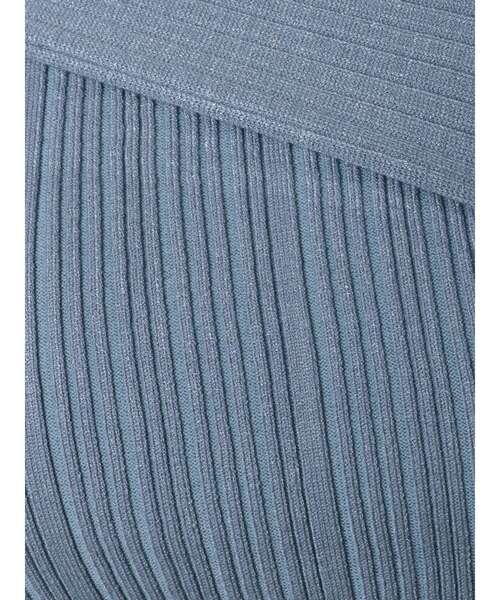 MERCURYDUO（マーキュリーデュオ）の「アシメネックチェンジリブコンパクトニット（ニット/セーター・レディース・ブラウン/オフホワイト/ピンク/ブルー・FREE）」の22枚目の写真