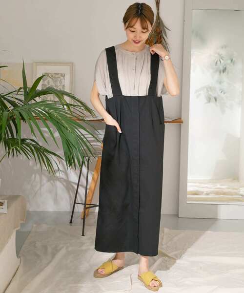 ITEMS URBANRESEARCH(アイテムズ アーバンリサーチ)の「ヨークギャザーブラウス(シャツ/ブラウス・レディース・グレー系その他/カーキ/チャコールグレー・FREE)」の17枚目の写真