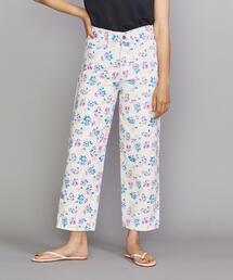 ＜Tach clothing＞デニムフローラルパンツ
