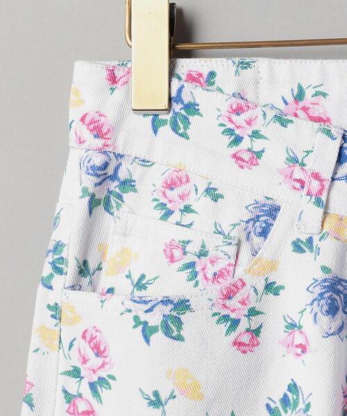 Lepidos（レピドス）の「＜Tach clothing＞デニムフローラルパンツ（デニムパンツ・レディース・ホワイト・SMALL/MEDIUM）」の12枚目の写真