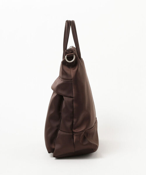 Ray BEAMS（レイビームス）の「Ray BEAMS / ヘルメット バッグ（トートバッグ・レディース・ブラウン/オリーブ・ONE SIZE）」の6枚目の写真