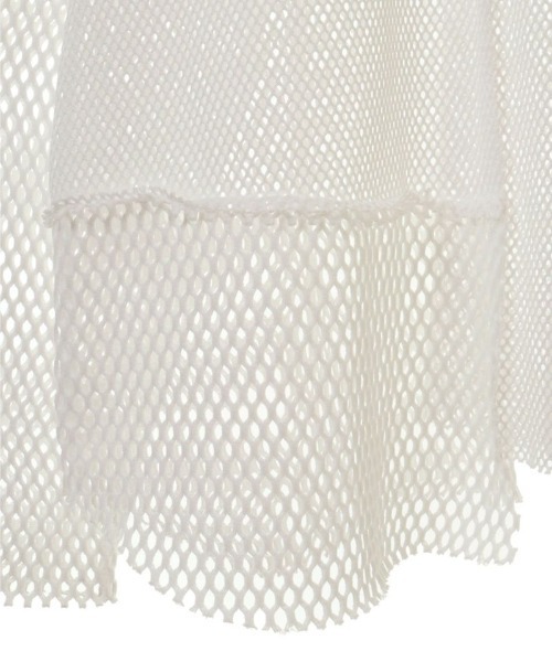 Candy Stripper（キャンディストリッパー）の「MESH PATCHED トップス（Tシャツ/カットソー・レディース・ブラック/オフホワイト・2）」の6枚目の写真