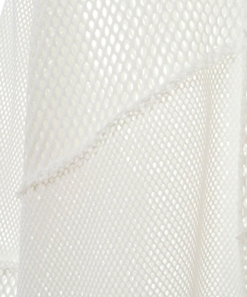 Candy Stripper（キャンディストリッパー）の「MESH PATCHED トップス（Tシャツ/カットソー・レディース・ブラック/オフホワイト・2）」の9枚目の写真