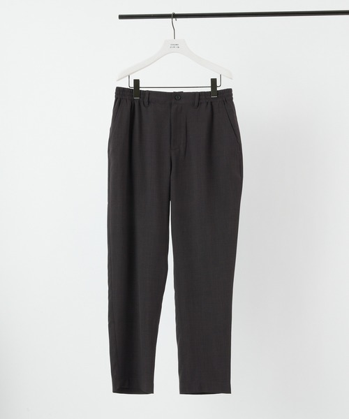 COLONY 2139（コロニートゥーワンスリーナイン）の「KINAGASHIテーパードパンツ(セットアップ可)/スラックスパンツ（スラックス・メンズ・ネイビー/モカ/スミクロ・MEDIUM/LARGE）」の4枚目の写真