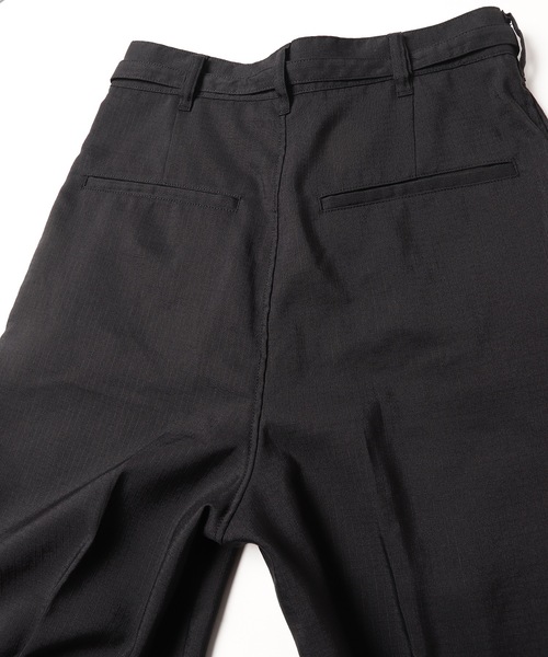 Jieda（ジエダ）の「RIPSTOP OVER BELT PANTS（スラックス・メンズ・ブラック/ベージュ・2/1）」の6枚目の写真