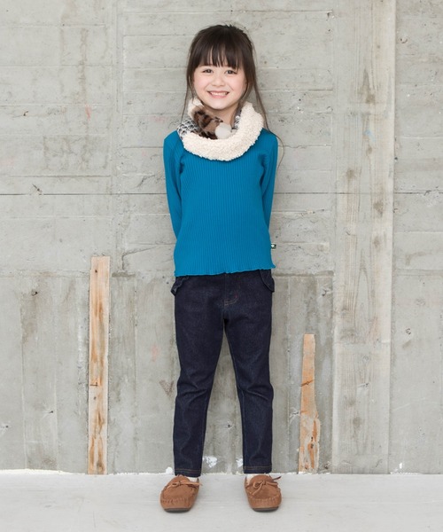 RAGMART(ラグマート)の「ネックウォーマー(マフラー・キッズ・ピンク/グリーン/ベージュ・S/M/L)」の6枚目の写真