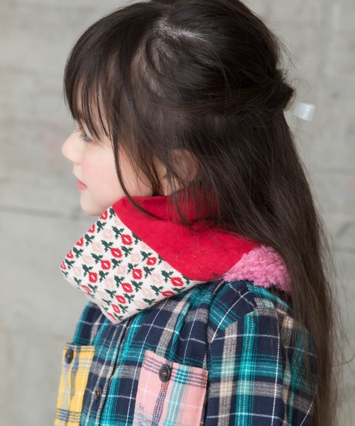 RAGMART(ラグマート)の「ネックウォーマー(マフラー・キッズ・ピンク/グリーン/ベージュ・S/M/L)」の10枚目の写真