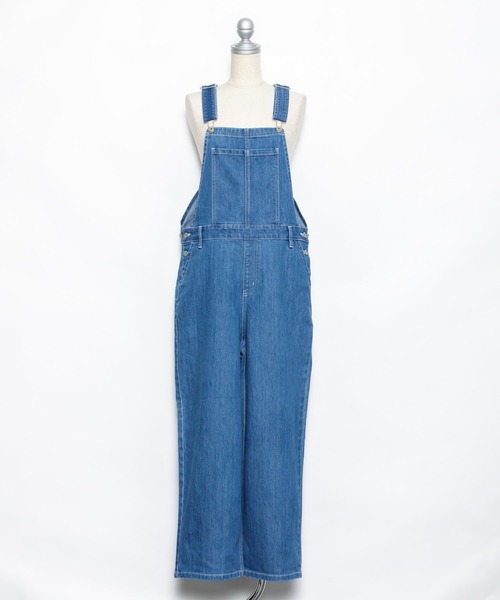 AS KNOW AS PINKY（アズノゥアズピンキー）の「遊びごころオーバーオール（サロペット/オーバーオール・レディース・インディゴブルー/ライトインディゴブルー・FREE）」の9枚目の写真