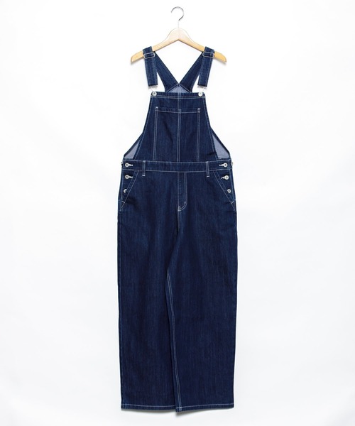 AS KNOW AS PINKY（アズノゥアズピンキー）の「遊びごころオーバーオール（サロペット/オーバーオール・レディース・インディゴブルー/ライトインディゴブルー・FREE）」の17枚目の写真