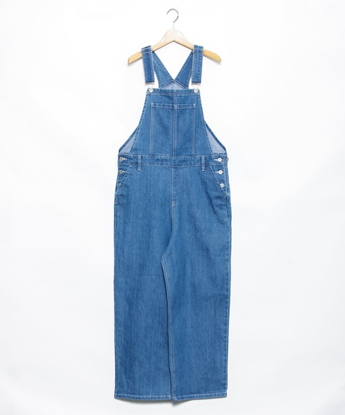 AS KNOW AS PINKY（アズノゥアズピンキー）の「遊びごころオーバーオール（サロペット/オーバーオール・レディース・インディゴブルー/ライトインディゴブルー・FREE）」の19枚目の写真