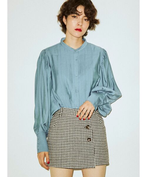 jouetie（ジュエティ）の「タックドルマンブラウス（シャツ/ブラウス・レディース・ブラック/ピンク/ブルー/その他1・MEDIUM）」の2枚目の写真