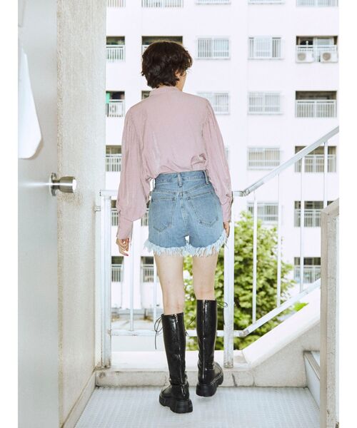 jouetie（ジュエティ）の「タックドルマンブラウス（シャツ/ブラウス・レディース・ブラック/ピンク/ブルー/その他1・MEDIUM）」の8枚目の写真