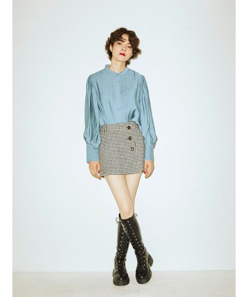 jouetie（ジュエティ）の「タックドルマンブラウス（シャツ/ブラウス・レディース・ブラック/ピンク/ブルー/その他1・MEDIUM）」の11枚目の写真