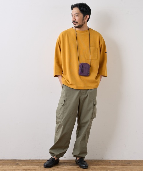 CIAOPANIC TYPY（チャオパニックティピー）の「コットンワッシャーミリタリーパンツ（カーゴパンツ・メンズ・オフホワイト/ブラウン/オリーブ・MEDIUM/LARGE）」の14枚目の写真