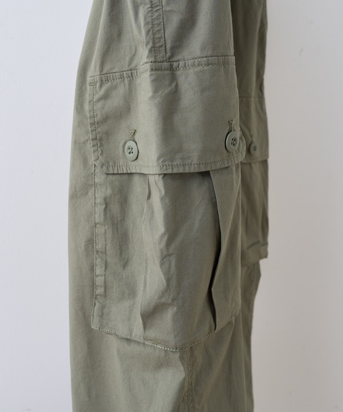 CIAOPANIC TYPY（チャオパニックティピー）の「コットンワッシャーミリタリーパンツ（カーゴパンツ・メンズ・オフホワイト/ブラウン/オリーブ・MEDIUM/LARGE）」の7枚目の写真