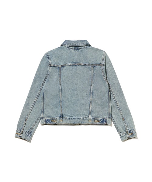Levi's（リーバイス）の「Levi's/リーバイス トラッカージャケット（デニムジャケット・レディース・インディゴブルー/ライトインディゴブルー・S/XS/M/L）」の12枚目の写真