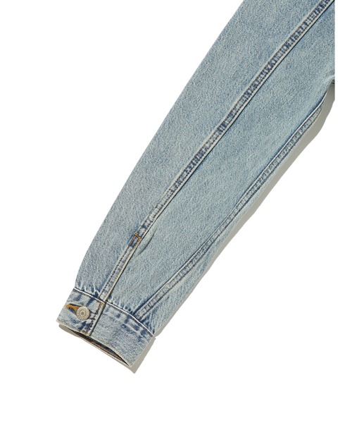 Levi's（リーバイス）の「Levi's/リーバイス トラッカージャケット（デニムジャケット・レディース・インディゴブルー/ライトインディゴブルー・S/XS/M/L）」の14枚目の写真