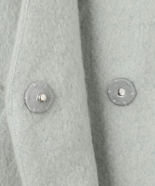 Diagram（ダイアグラム）の「ノーカラーシャギーコート（ノーカラー