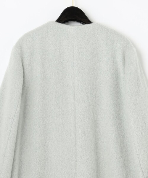 Diagram（ダイアグラム）の「ノーカラーシャギーコート（ノーカラー