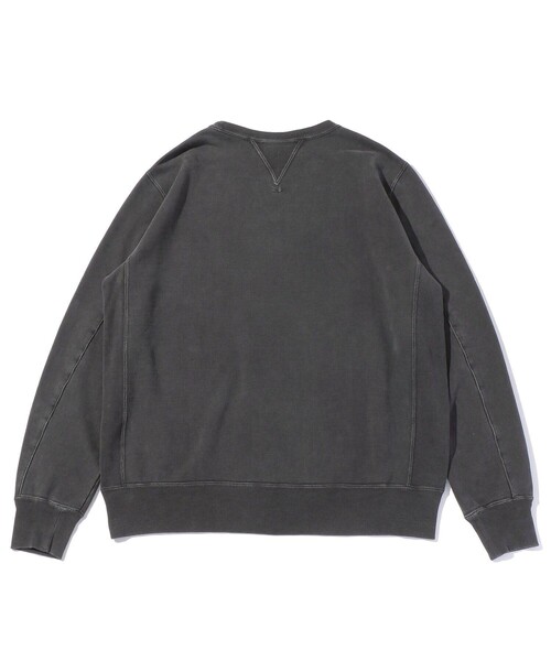 REMI RELIEF(レミレリーフ)の「レミレリーフ/REMI RELIEF SP加工裏毛クルー(Tシャツ/カットソー・メンズ・ブラック/グレー/マスタード・LARGE/MEDIUM/X-LARGE)」の4枚目の写真