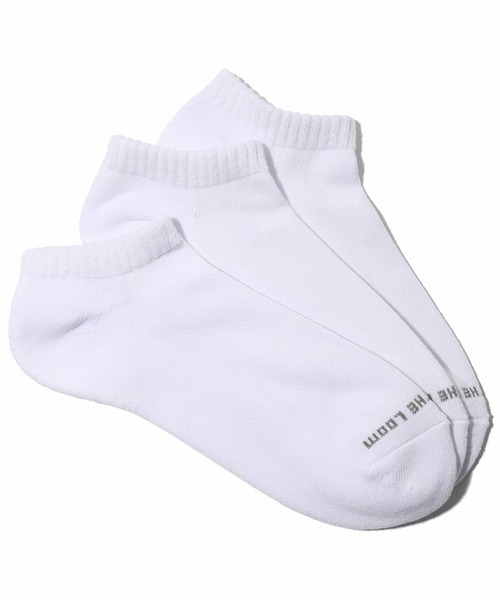 FRUIT OF THE LOOM(フルーツオブザルーム)の「【FRUIT OF THE LOOM】ベーシック/アンクル丈ソックス/メンズ/レディース/3足セット(ソックス/靴下・メンズ・ブラック/ホワイト/マルチ・23cm~25cm/25cm~27cm)」の7枚目の写真