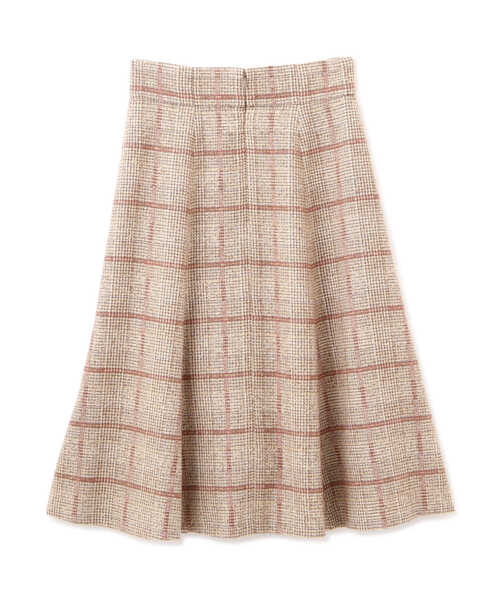 PROPORTION BODY DRESSING（プロポーションボディドレッシング）の「ループチェックツイードフレアスカート / 1211220005（スカート・レディース・ベージュ系その他/ブラウン・X-SMALL/MEDIUM/SMALL）」の19枚目の写真