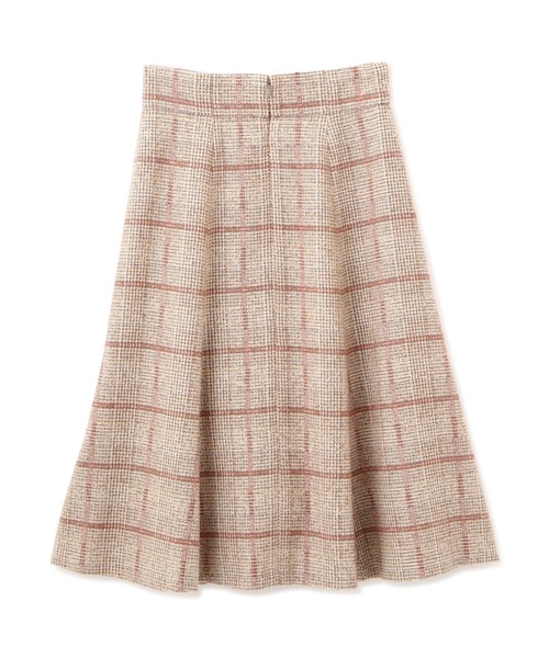 PROPORTION BODY DRESSING（プロポーションボディドレッシング）の「ループチェックツイードフレアスカート / 1211220005（スカート・レディース・ベージュ系その他/ブラウン・X-SMALL/MEDIUM/SMALL）」の18枚目の写真