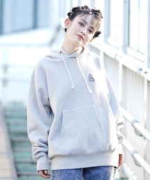 X-girl | X-girl × Champion FACE REVERSE WEAVE SWEAT HOODIE(パーカー)