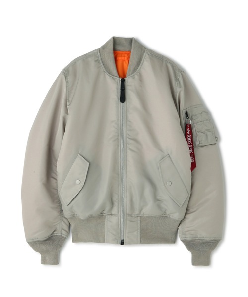 N.（N. Natural Beauty Basic）（エヌエヌナチュラルビューティーベーシック）の「【ＡＬＰＨＡ】ＭＡ－１　ＣＯＲＥ　ＳＰＥＣ（MA-1・レディース・グレー/ブラック・SMALL）」の10枚目の写真