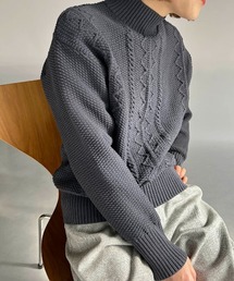 PICCIN | ケーブルニットプルオーバー(ニット/セーター)