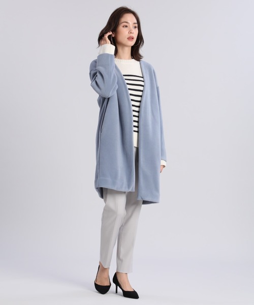 INED（イネド）の「ハイウエストテーパードパンツ（その他パンツ・レディース・グレー/ブラウン・7号/9号/11号/5号）」の12枚目の写真