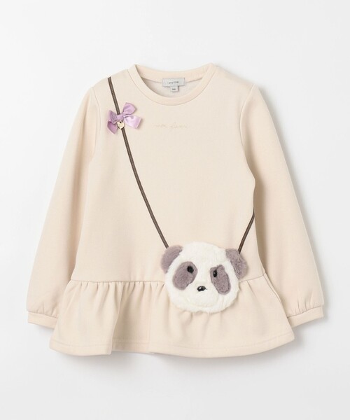 ANY（エニィ）の「アニマルポシェット トレーナー（スウェット・キッズ・ブラウン系/アイボリー系/ネイビー系/ライラック系/ピンク系・100/110/120/130/90）」の17枚目の写真