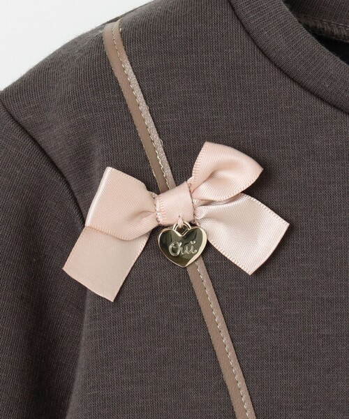 ANY（エニィ）の「アニマルポシェット トレーナー（スウェット・キッズ・ブラウン系/アイボリー系/ネイビー系/ライラック系/ピンク系・100/110/120/130/90）」の21枚目の写真