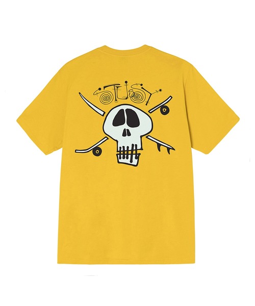 ステューシー STUSSY SKULL SCOTER TEE スピード発送 STUSSY（ステューシー）の「Surf Skate Skull Tee（Tシャツ