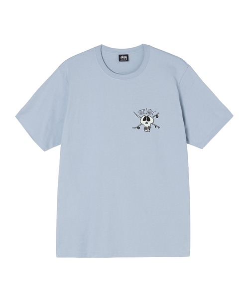 ステューシー STUSSY SKULL SCOTER TEE スピード発送 STUSSY（ステューシー）の「Surf Skate Skull Tee（Tシャツ