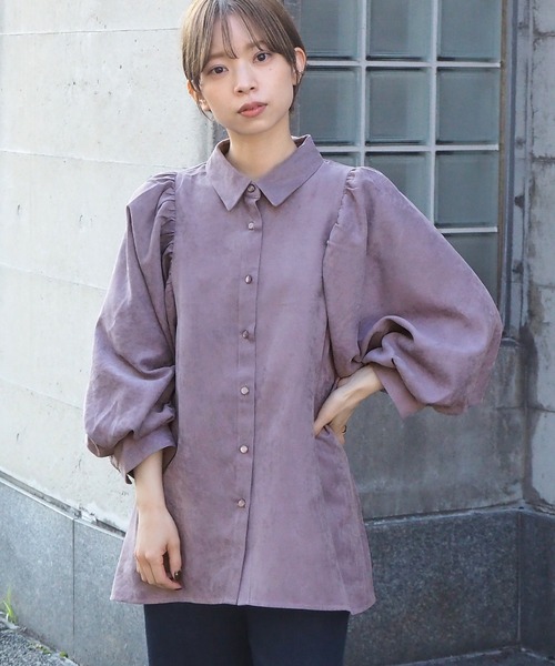 tiptop（ティップトップ）の「スーパーボリューム袖ブラウス（シャツ