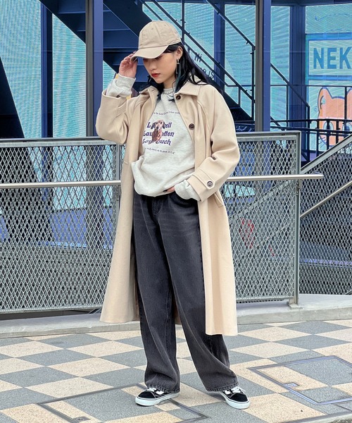 RASVOA(ラスボア)の「Dogフォトトレーナー(スウェット・レディース・ブラック/グレー・FREE)」の11枚目の写真