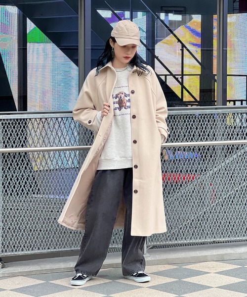 RASVOA(ラスボア)の「Dogフォトトレーナー(スウェット・レディース・ブラック/グレー・FREE)」の10枚目の写真