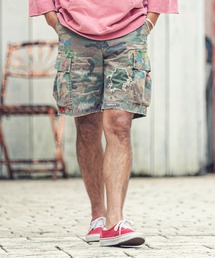 mp9576-REMAKE CAMOUFLAGE SHORTS ショーツ