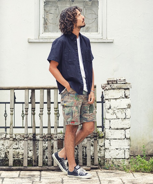 MARBLES(マーブルズ)の「mp9576-REMAKE CAMOUFLAGE SHORTS ショーツ(その他パンツ・メンズ・カモフラージュ・M/XL/L)」の6枚目の写真