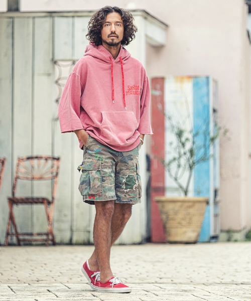 MARBLES(マーブルズ)の「mp9576-REMAKE CAMOUFLAGE SHORTS ショーツ(その他パンツ・メンズ・カモフラージュ・M/XL/L)」の7枚目の写真