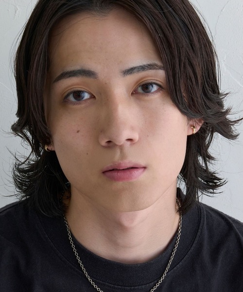JUPITER（ジュピター）の「【K10】クレセントフープピアス/ユニセックス<動画あり>（ピアス（両耳用）・レディース・ゴールド/ゴールド系その他・FREE）」の17枚目の写真