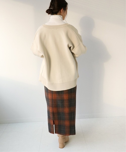 Simplicite(サンプリシテ)の「シャギーチェックスカート◆(スカート・レディース・ブラウン/ネイビー・SMALL/MEDIUM)」の16枚目の写真