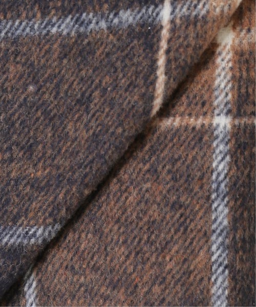 Simplicite(サンプリシテ)の「シャギーチェックスカート◆(スカート・レディース・ブラウン/ネイビー・SMALL/MEDIUM)」の9枚目の写真